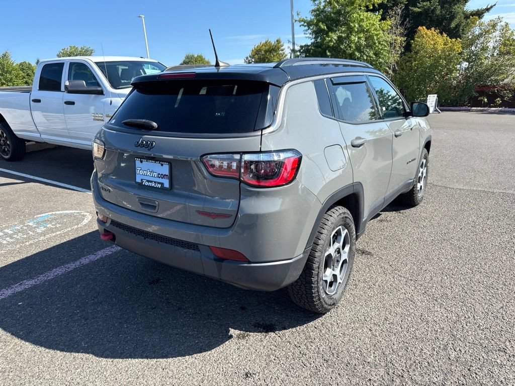Used 2022 Jeep Compass Trailhawk w/ Trailhawk Convenience Group AWD/4WD image 8
