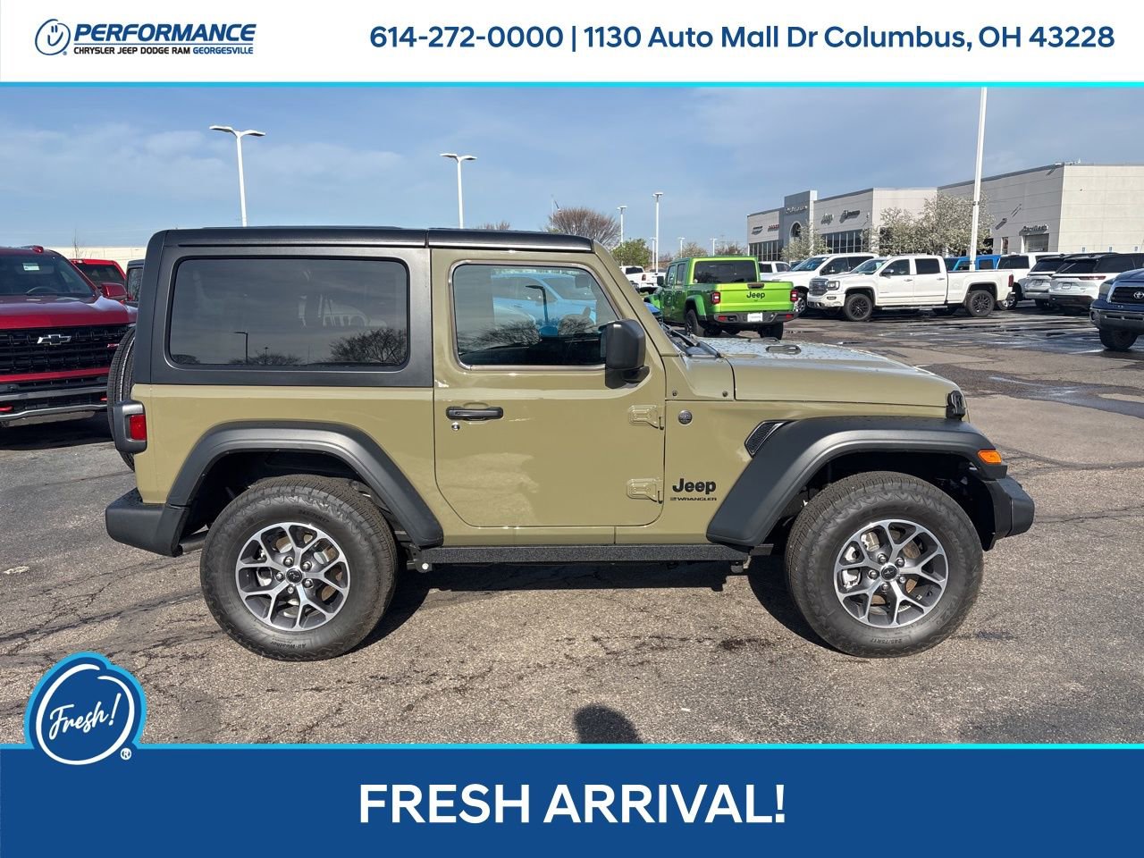 Used 2025 Jeep Wrangler Sport S image 3