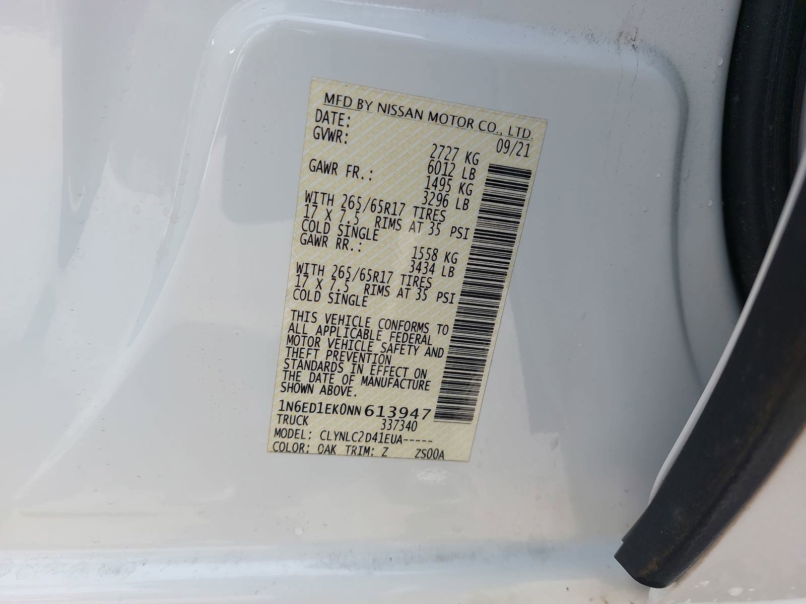 Used 2022 Nissan Frontier SV AWD/4WD image 36