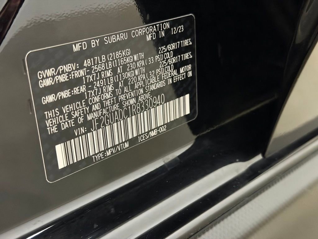 Used 2024 Subaru Crosstrek 2.0i Premium w/ Popular Package #3 image 30