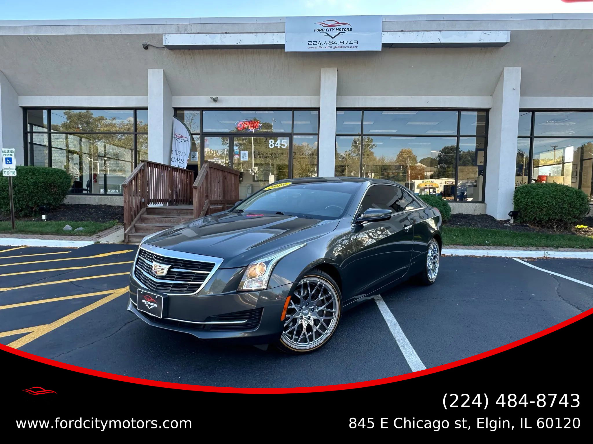 Used 2016 Cadillac ATS 2.0T AWD Coupe