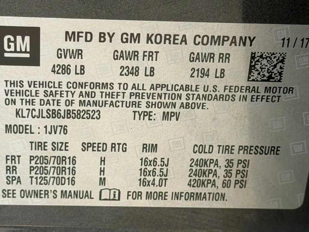 Used 2018 Chevrolet Trax LT w/ LT Convenience Package image 24