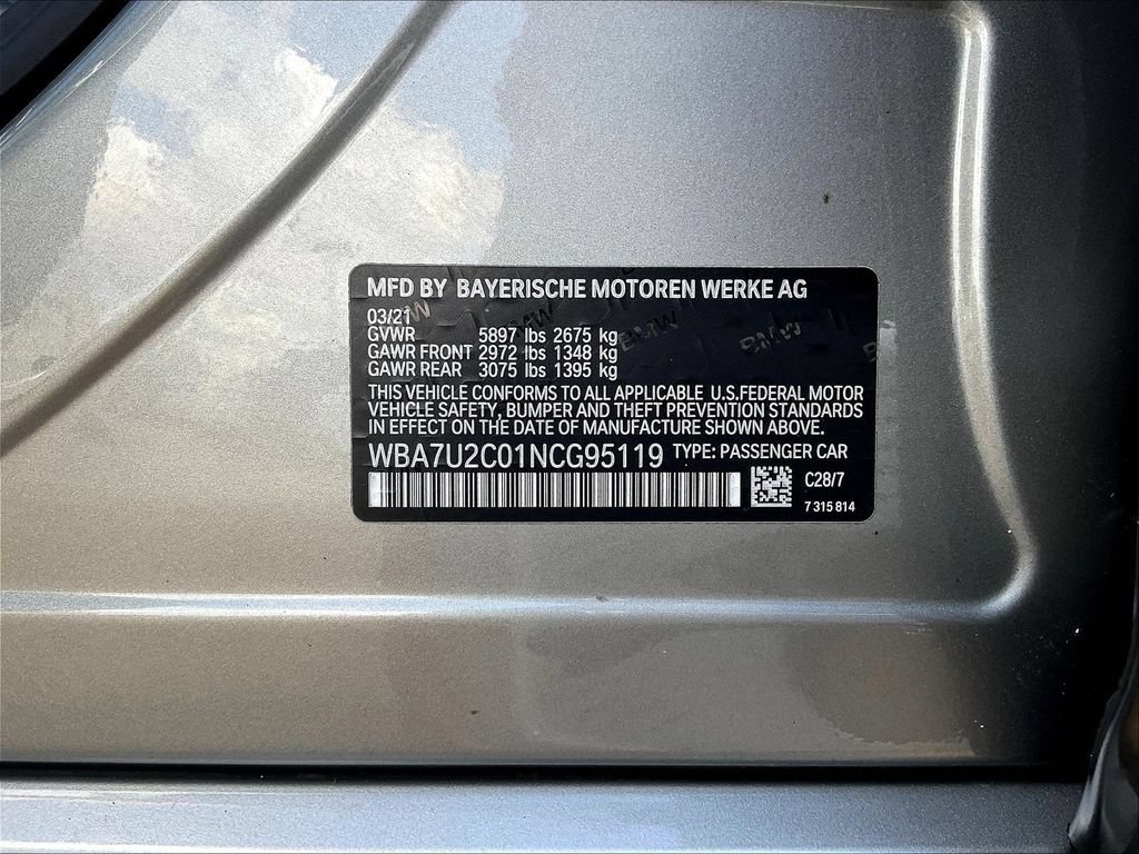 Used 2022 BMW 750Li xDrive AWD/4WD image 19