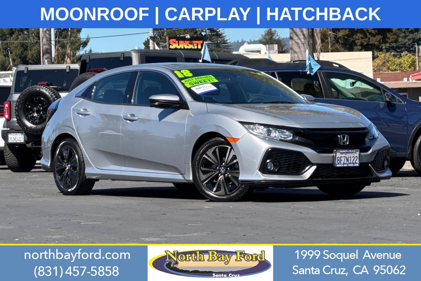 Used 2018 Honda Civic EX