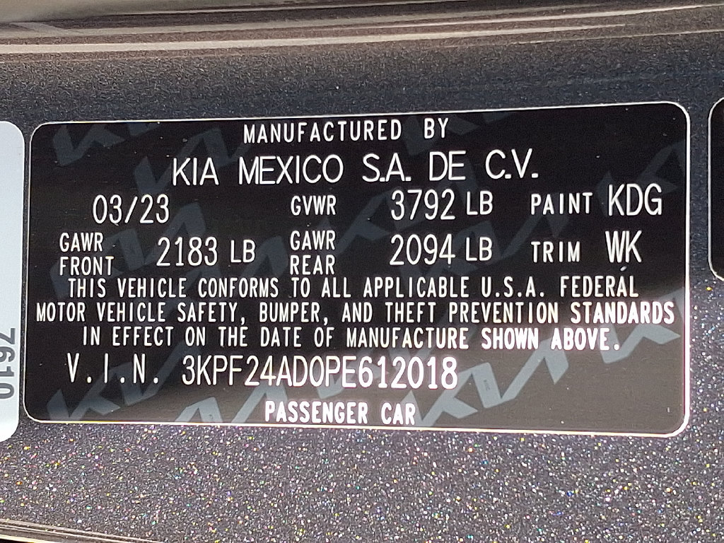 Used 2023 Kia Forte LXS FWD image 27