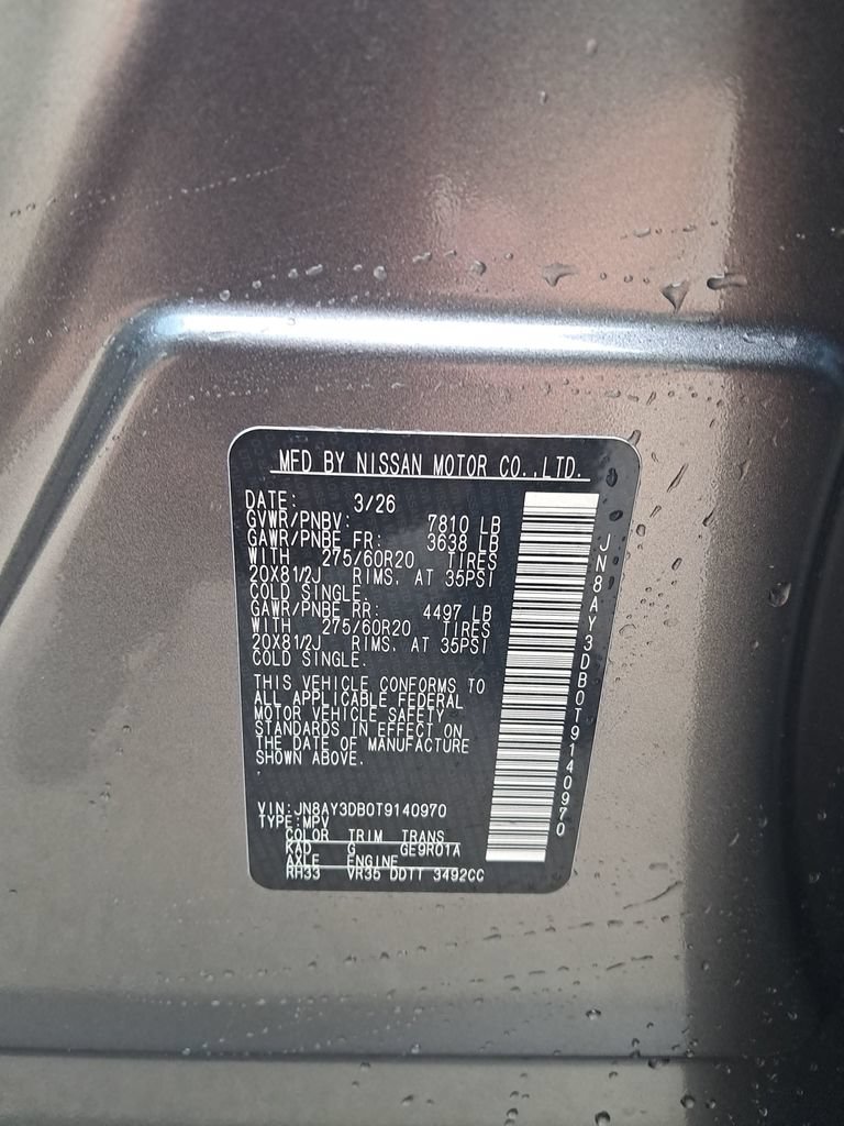 New 2026 Nissan Armada PRO-4X w/ Captain's Chari Seat Package AWD/4WD image 31
