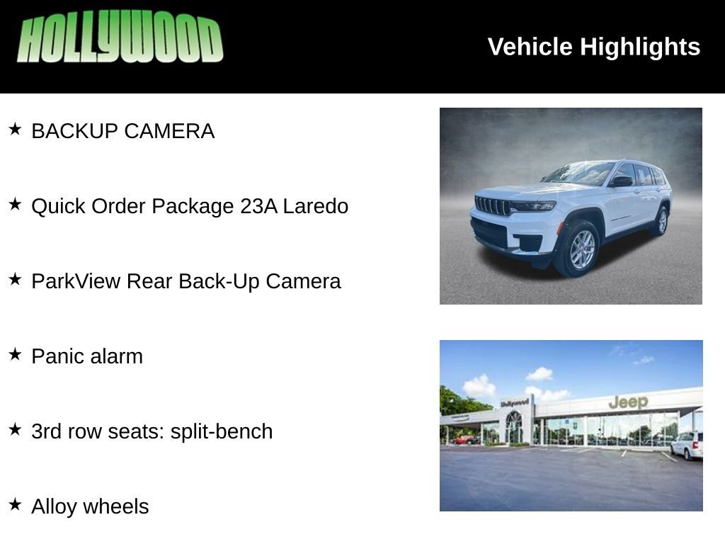 Certified 2023 Jeep Grand Cherokee L Laredo image 3