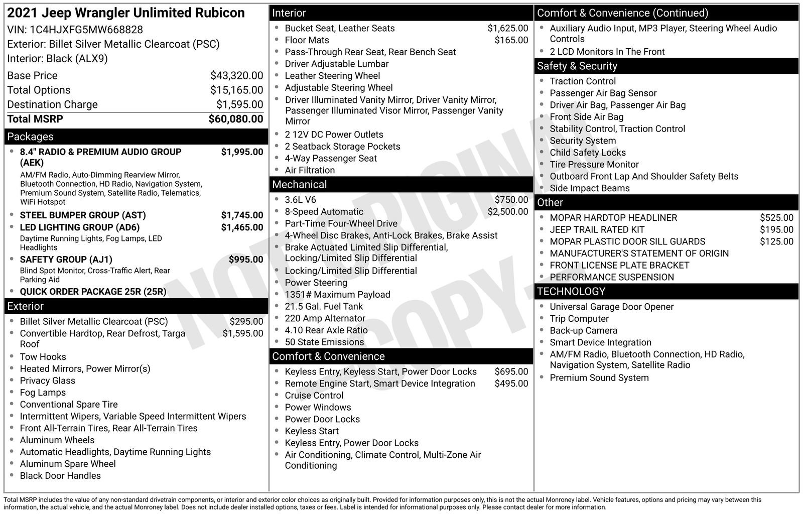 Used 2021 Jeep Wrangler Unlimited Rubicon image 48