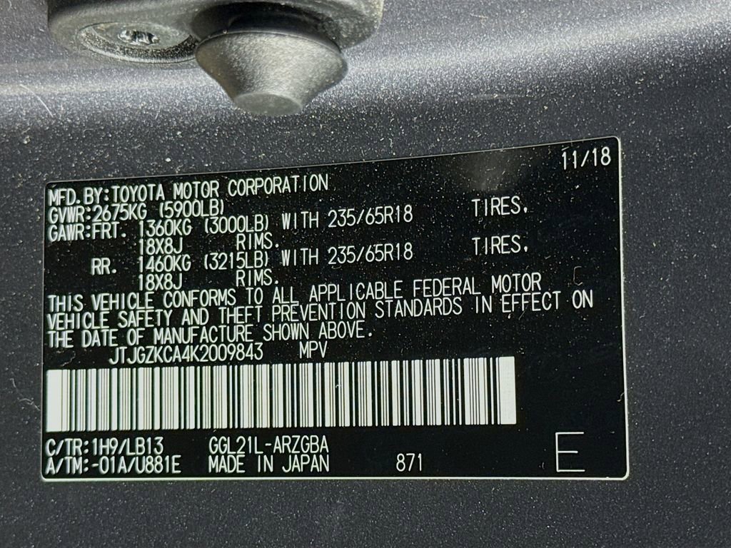 Used 2019 Lexus RX 350L FWD w/ Accessory Package image 41