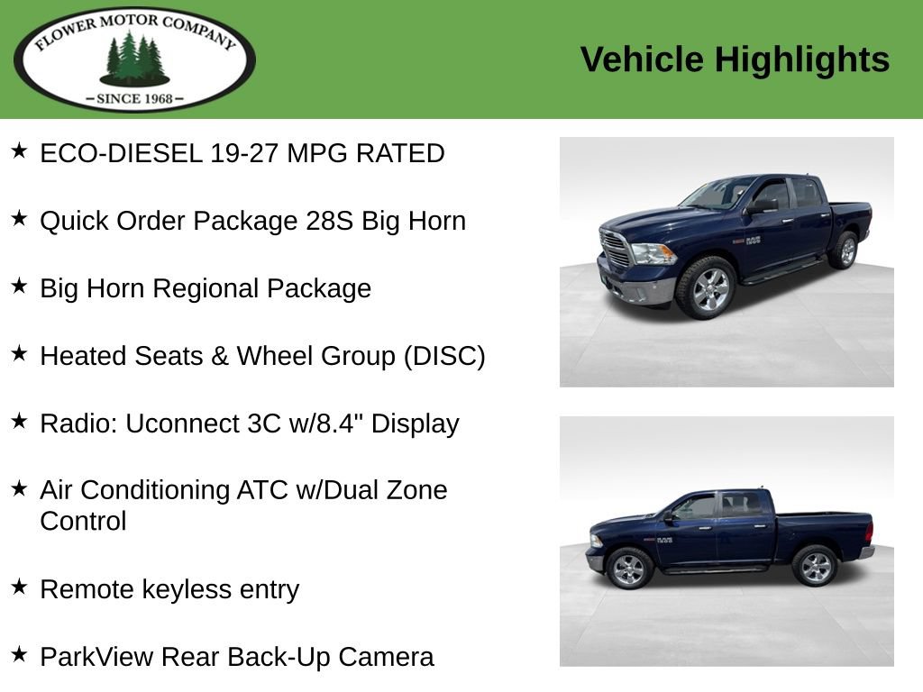 Used 2017 RAM 1500 Big Horn AWD/4WD image 5