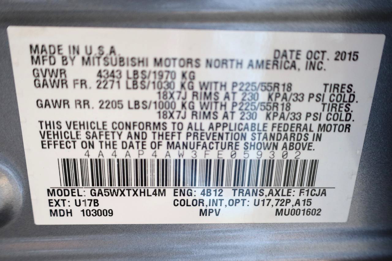 Used 2015 Mitsubishi Outlander Sport GT FWD image 15