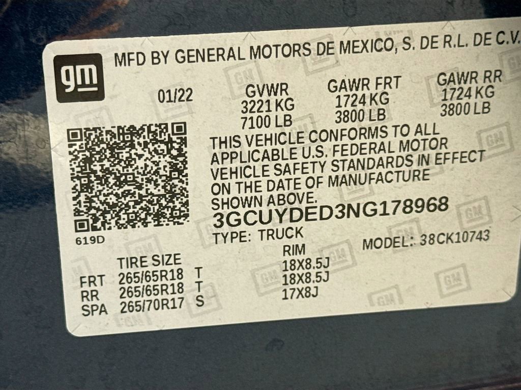 Used 2022 Chevrolet Silverado 1500 LT w/ Z71 Off-Road Package image 27