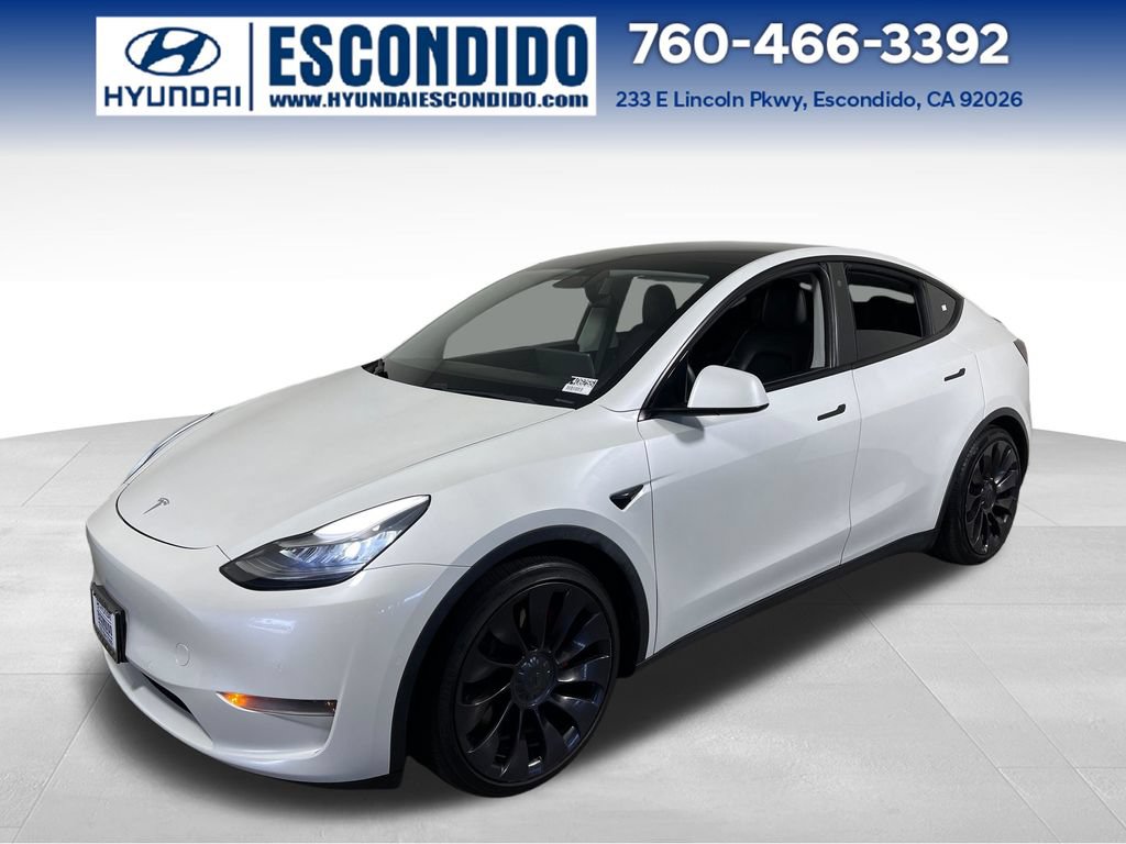 Used 2020 Tesla Model Y Performance AWD/4WD image 1