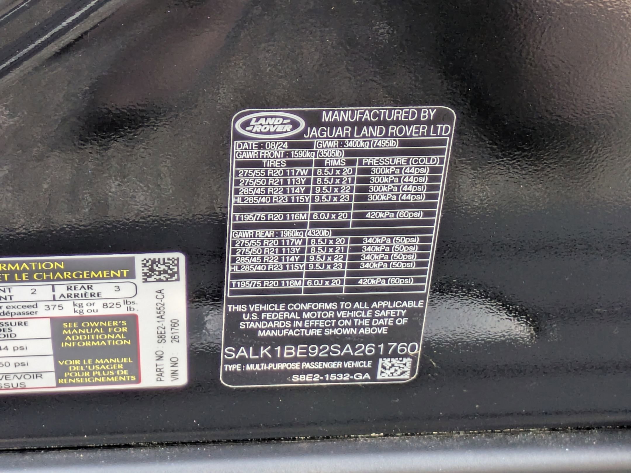 Used 2025 Land Rover Range Rover Long Wheelbase Autobiography image 35