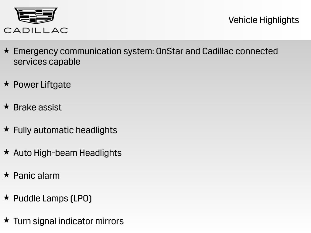New 2025 Cadillac Escalade IQ Luxury 1 w/ LPO, Radiant Package image 20