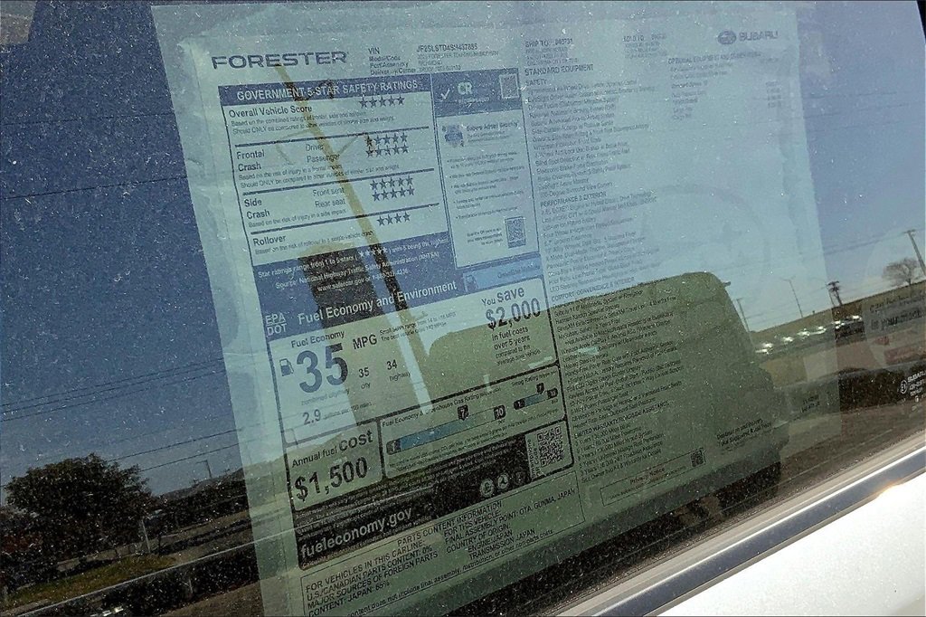 New 2025 Subaru Forester Touring image 14