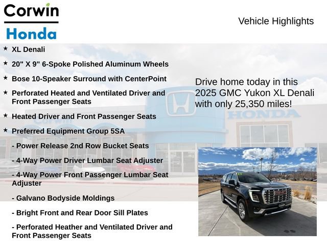 Used 2025 GMC Yukon XL Denali image 6