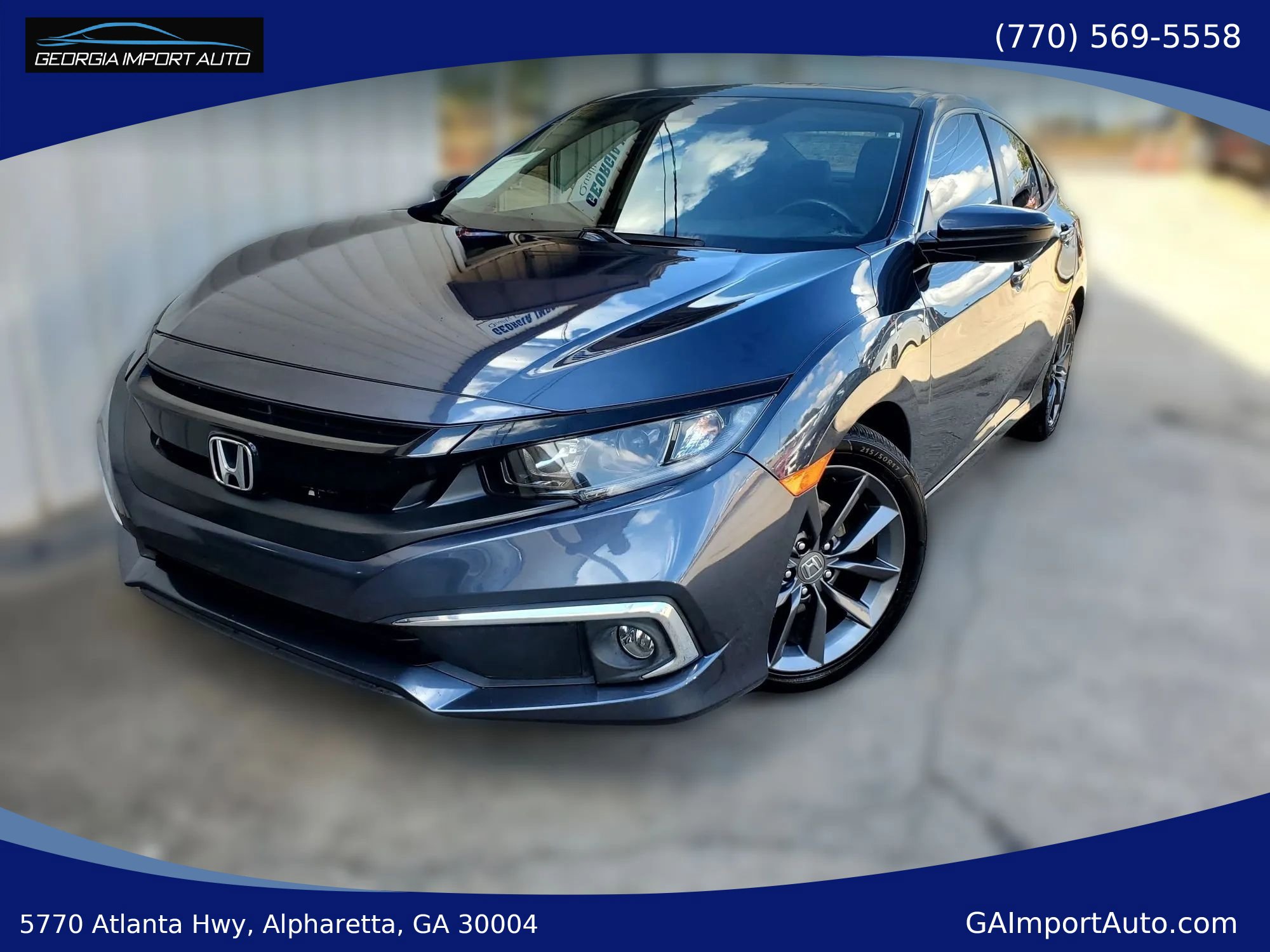 Used 2021 Honda Civic EX-L