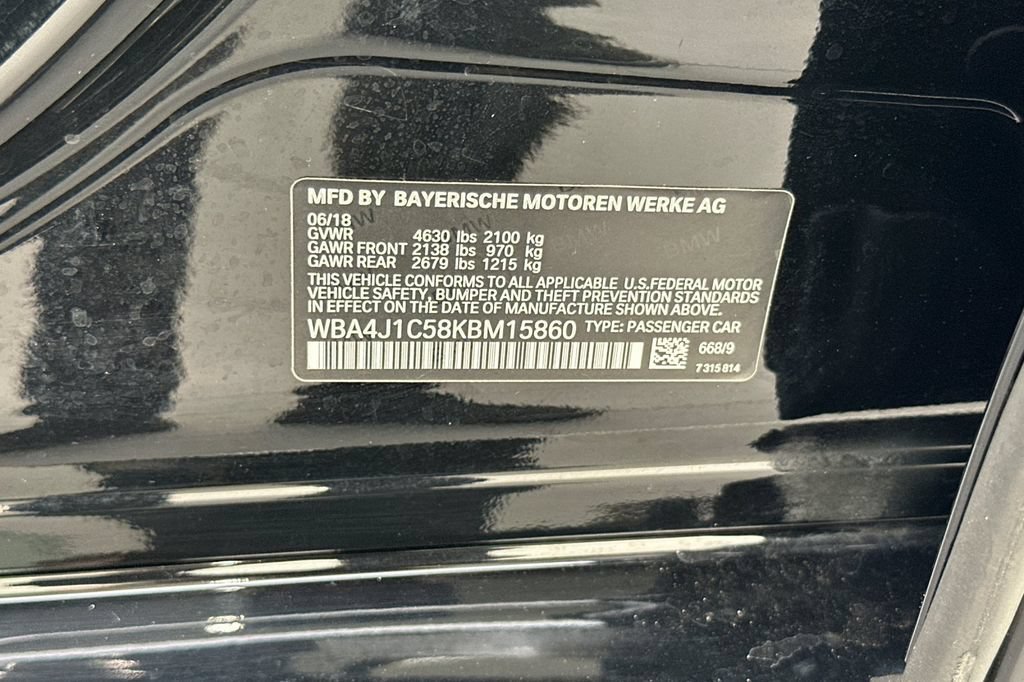 Used 2019 BMW 430i Gran Coupe w/ Convenience Package RWD image 34