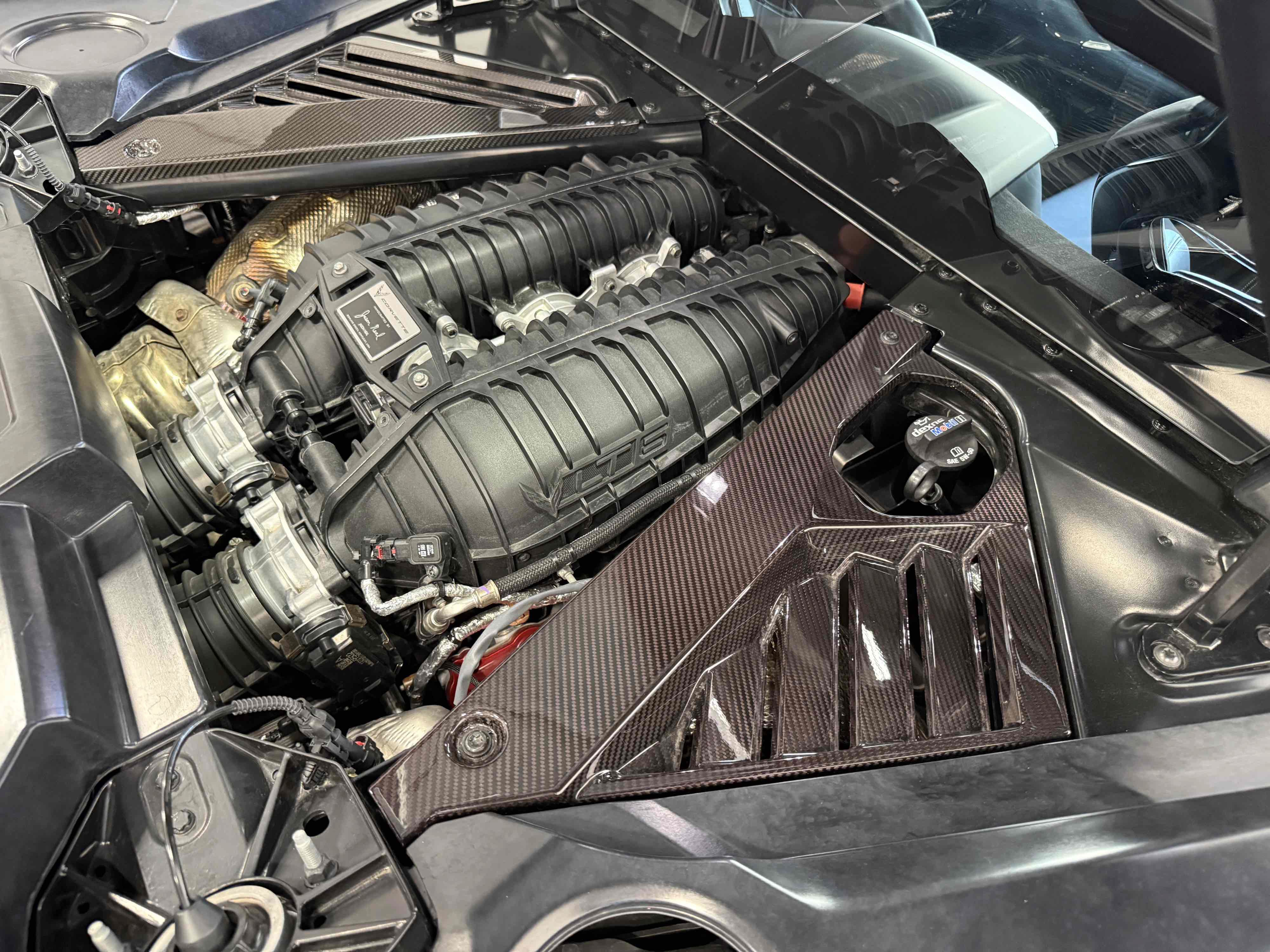 Used 2023 Chevrolet Corvette Z06 Coupe w/ 3LZ w/ Engine Appearance Package RWD image 62