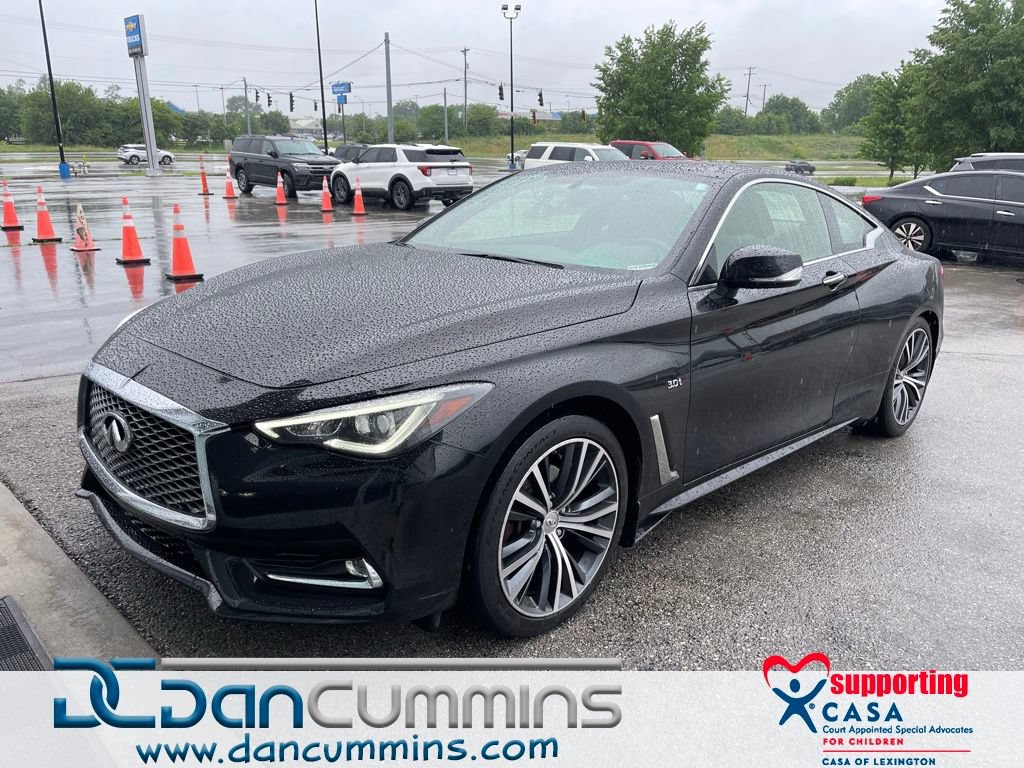 Used 2018 INFINITI Q60 3.0t Luxe w/ Sensory Package 3.0T Luxe AWD/4WD image 1