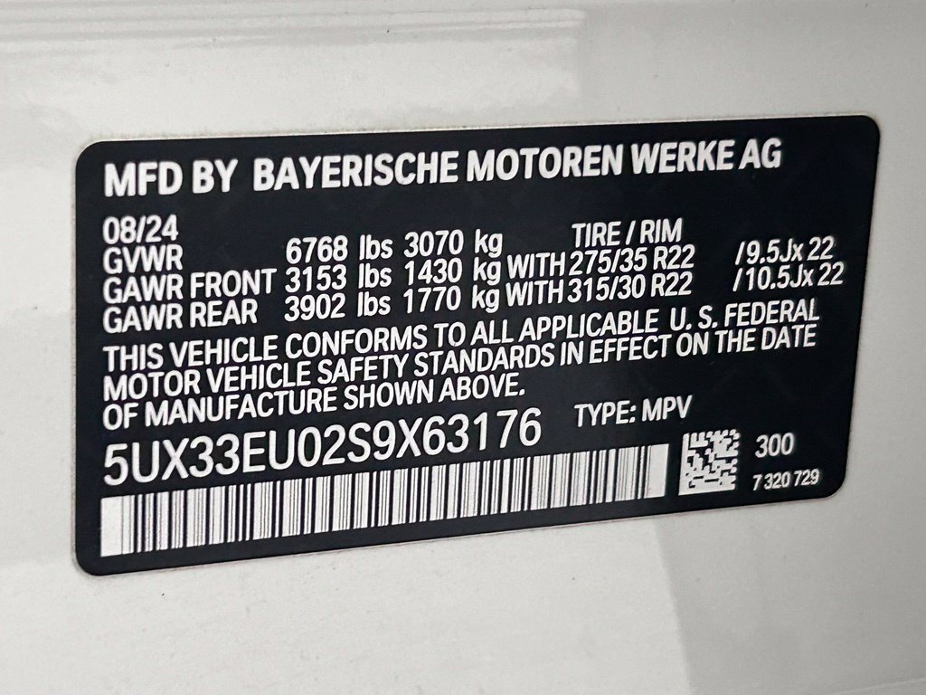 Used 2025 BMW X5 M60i w/ Climate Comfort Package AWD/4WD image 29