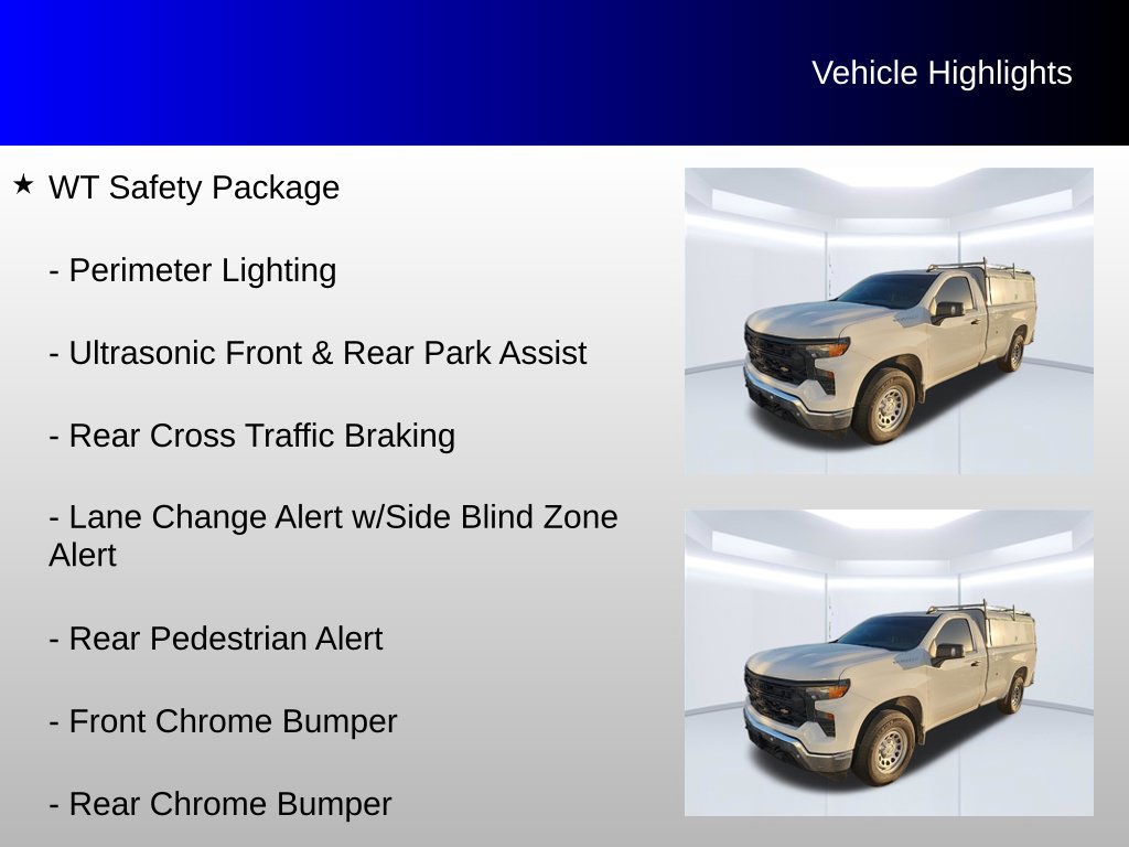 Used 2024 Chevrolet Silverado 1500 W/T w/ WT Value Package AWD/4WD image 21