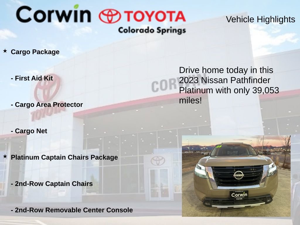 Used 2023 Nissan Pathfinder Platinum image 7