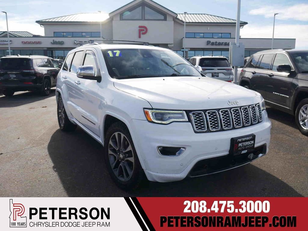 Used 2017 Jeep Grand Cherokee Overland w/ Jeep Active Safety Group