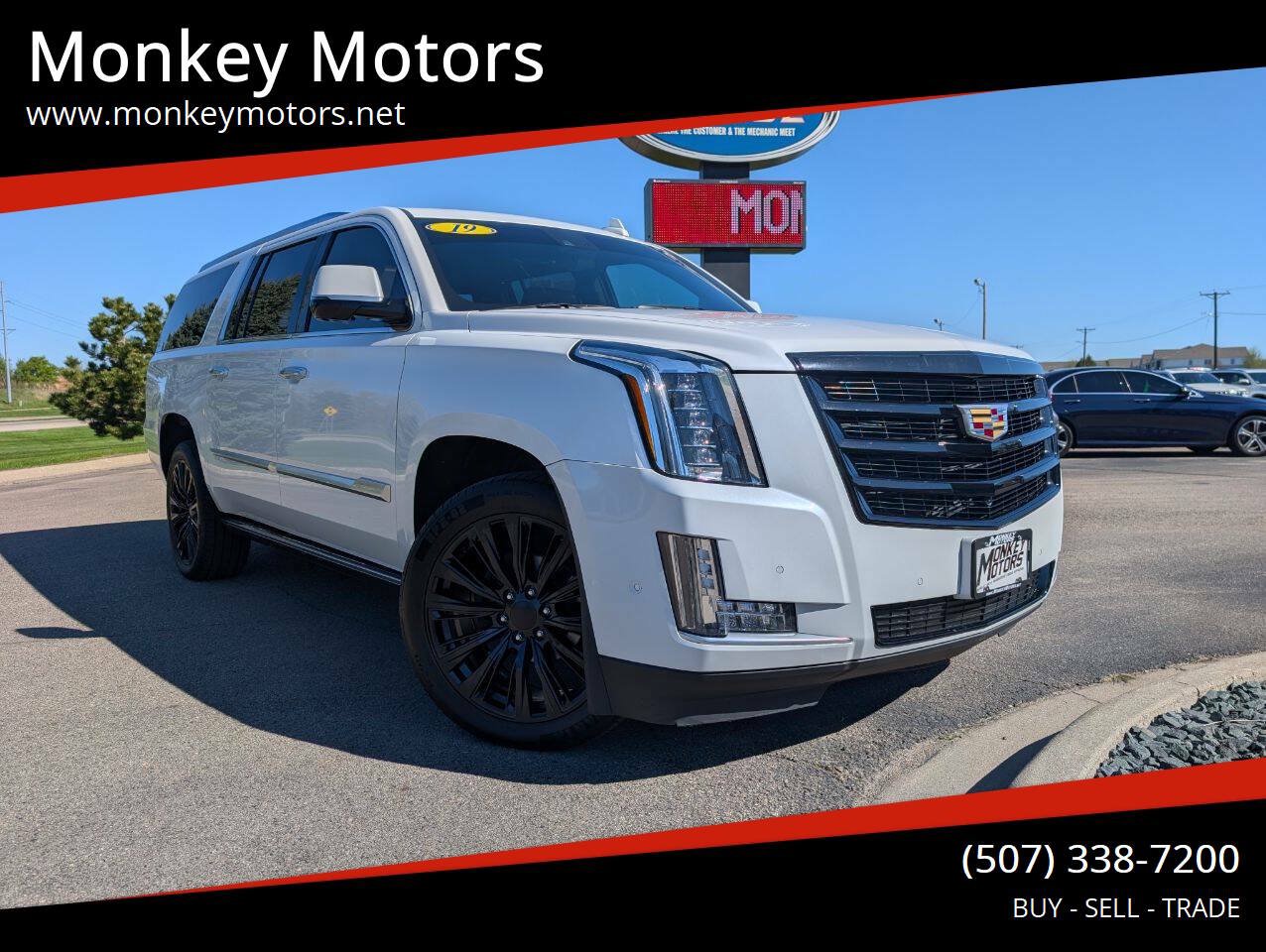 Used 2019 Cadillac Escalade ESV Platinum