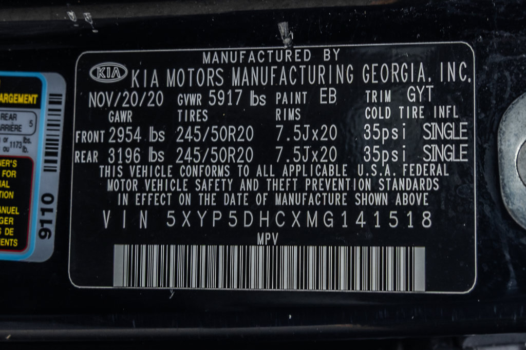 Used 2021 Kia Telluride SX w/ SX Prestige Package AWD/4WD image 33