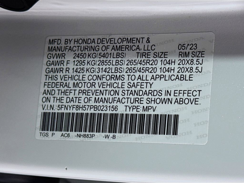 Certified 2023 Honda Passport EX-L image 30