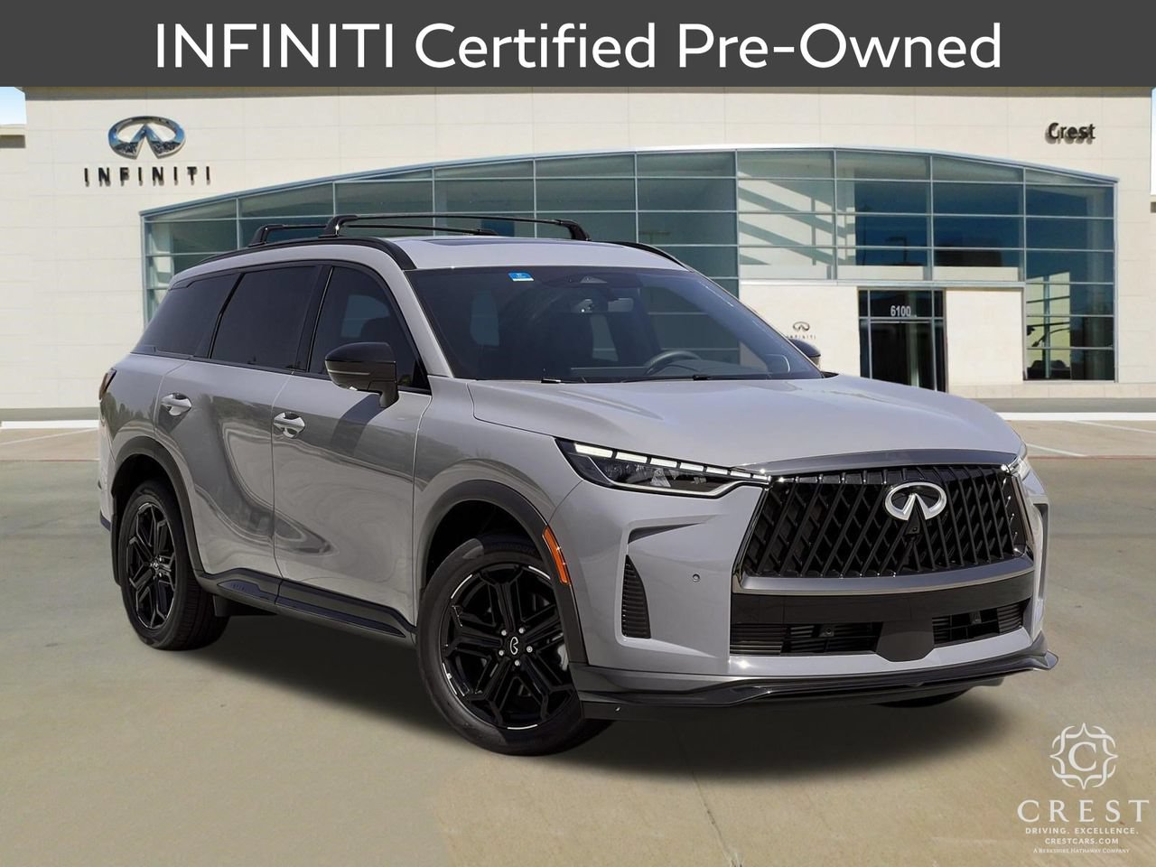 Certified 2026 INFINITI QX60 Sport w/ Dark Cargo Package