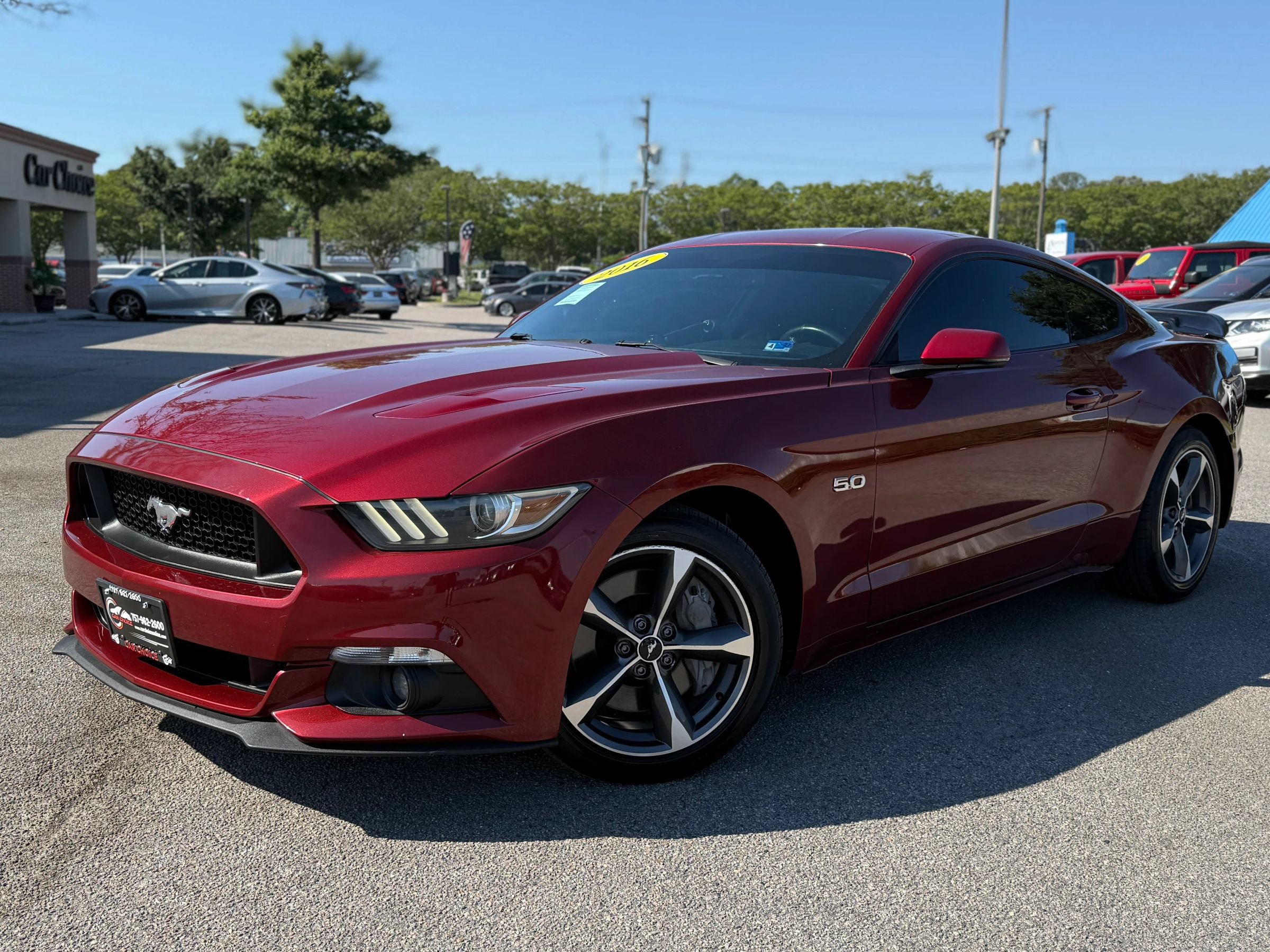 Used 2016 Ford Mustang GT Premium w/ Enhanced Security Package RWD image 2