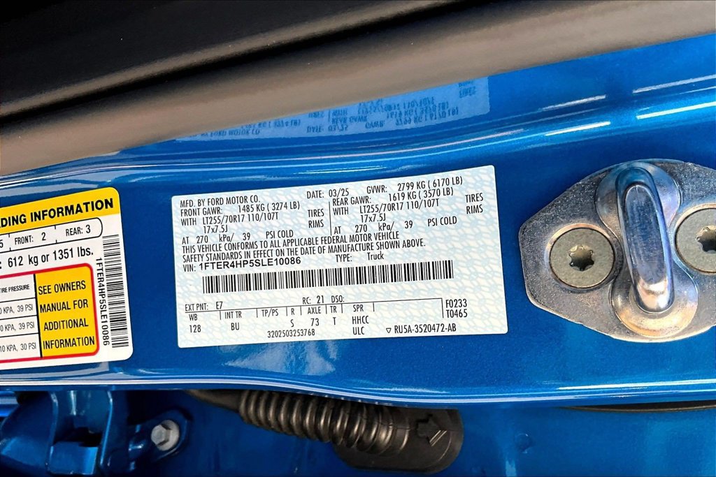 Certified 2025 Ford Ranger XLT AWD/4WD image 22