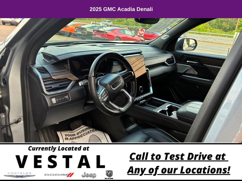 Used 2025 GMC Acadia Denali w/ Super Cruise Package AWD/4WD image 13
