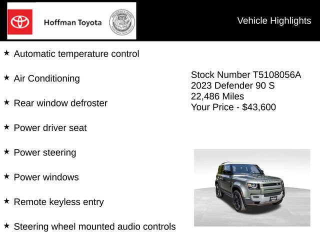 Used 2023 Land Rover Defender 90 S AWD/4WD image 10