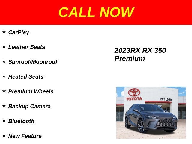 Used 2023 Lexus RX 350 Premium w/ Accessory Package (K3) FWD image 39