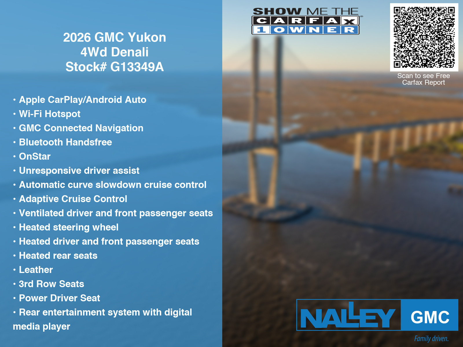 Used 2026 GMC Yukon Denali w/ Denali Reserve Package AWD/4WD image 7
