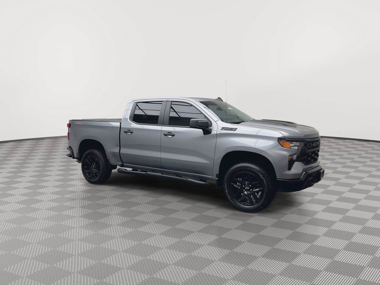 Certified 2024 Chevrolet Silverado 1500 Custom Trail Boss w/ Turbomax Blackout Package AWD/4WD image 41