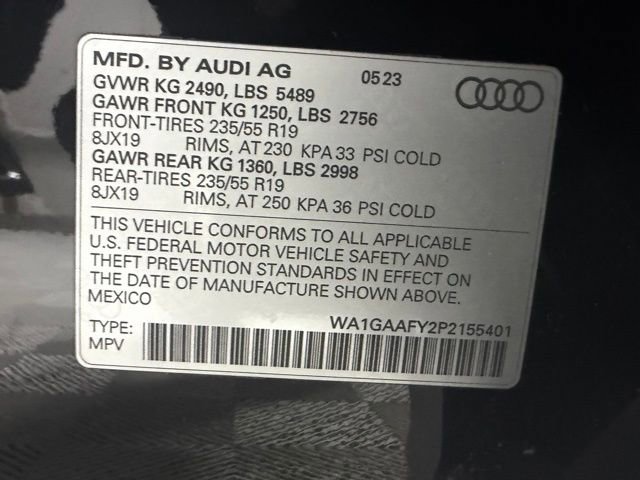 Used 2023 Audi Q5 2.0T Premium w/ Convenience Package image 26