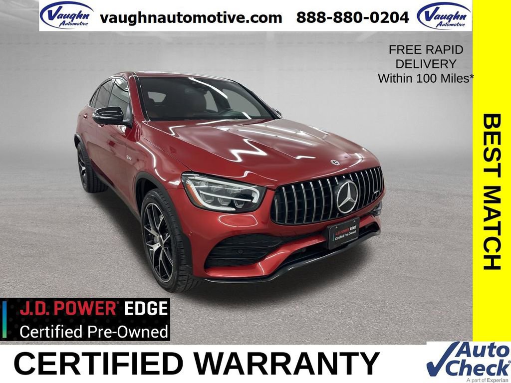 Used 2021 Mercedes-Benz GLC 43 AMG 4MATIC Coupe w/ Multimedia Package