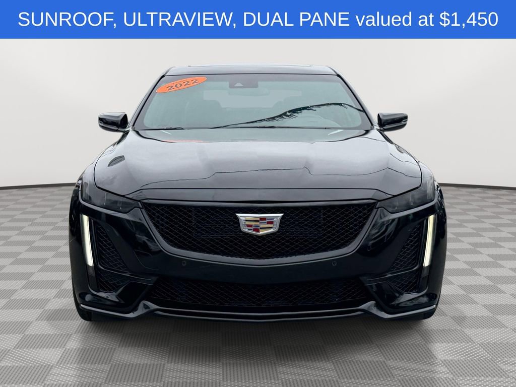 Used 2022 Cadillac CT5 V w/ Cold Weather Package AWD/4WD image 2