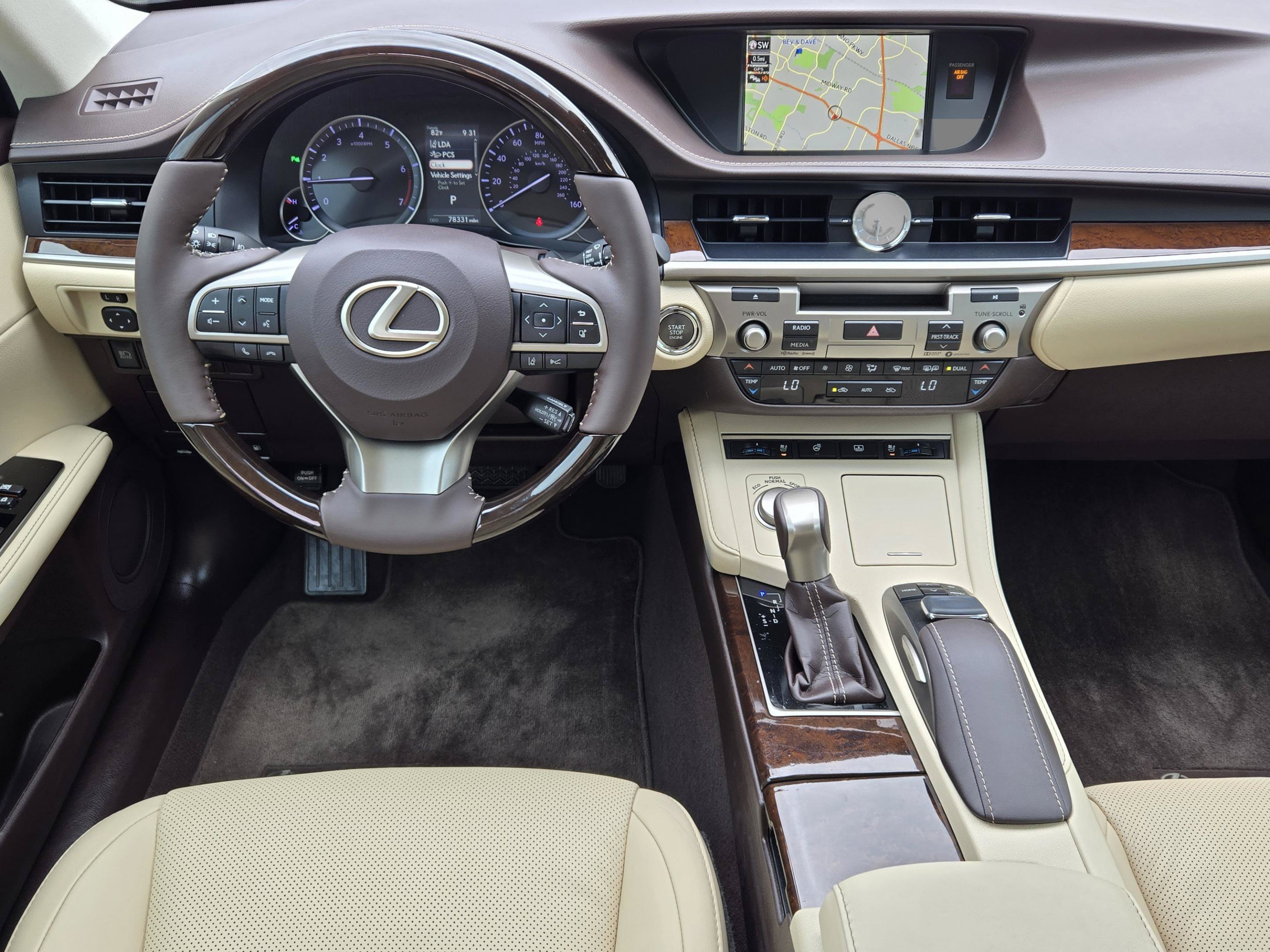 Used 2018 Lexus ES 350 w/ Luxury Package w/Wood Trim FWD image 26