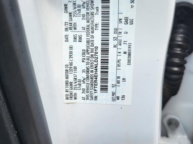Used 2022 Ford Ranger XLT w/ Equipment Group 301A Mid RWD image 31