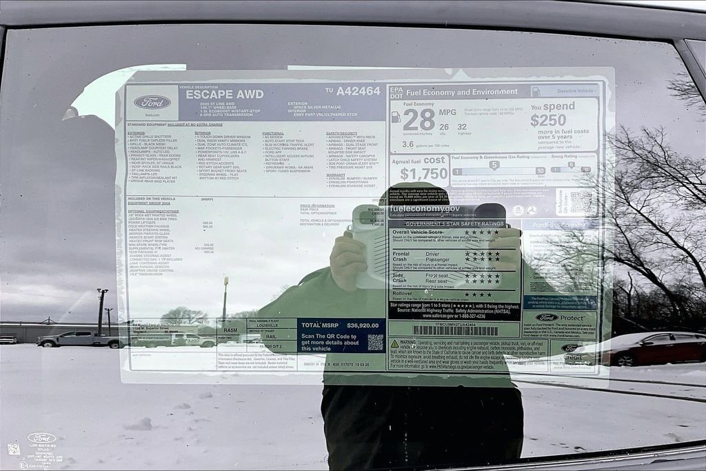 New 2026 Ford Escape ST-Line w/ Tech Pack #1 AWD/4WD image 13