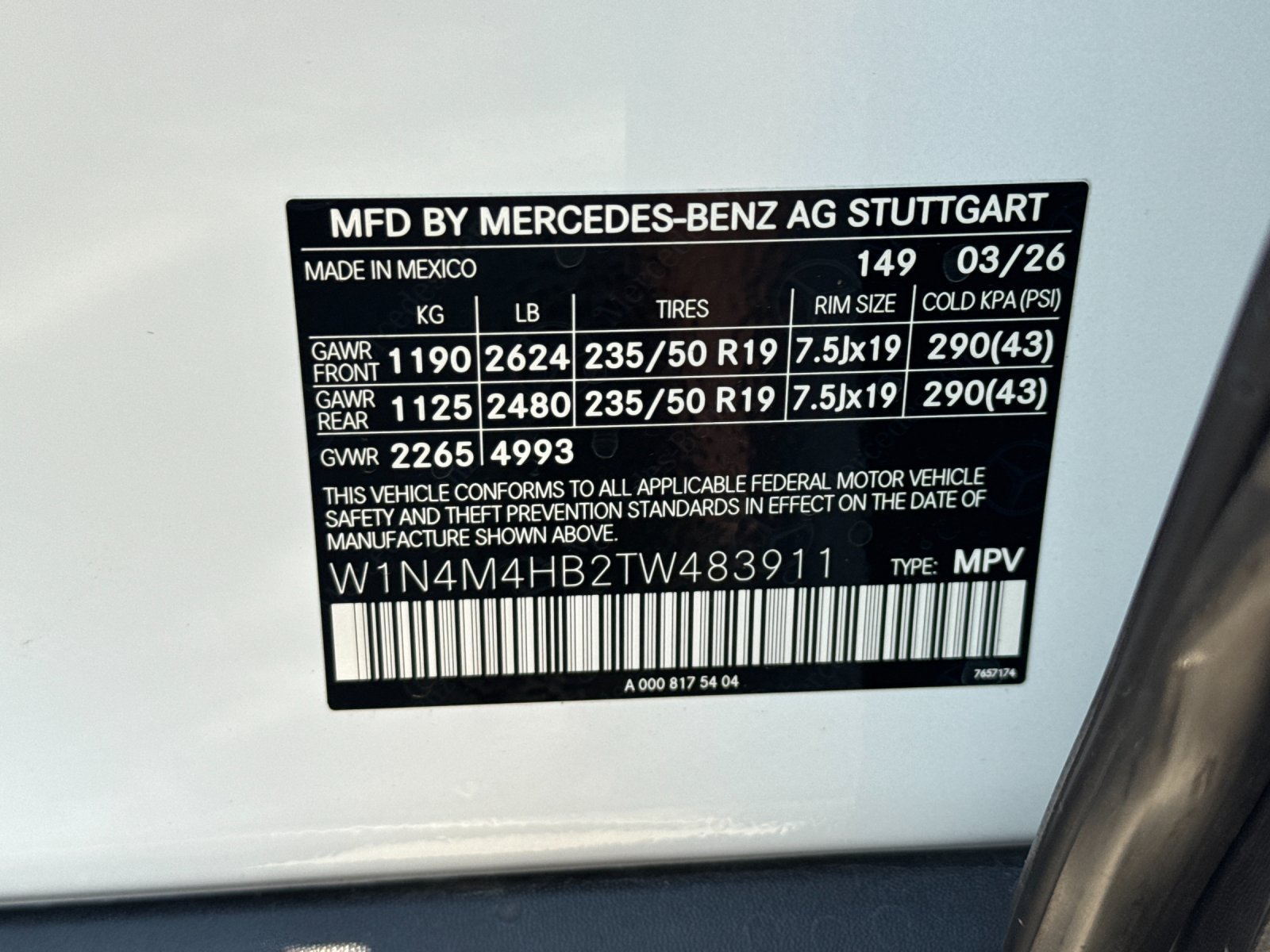 New 2026 Mercedes-Benz GLB 250 4MATIC image 27