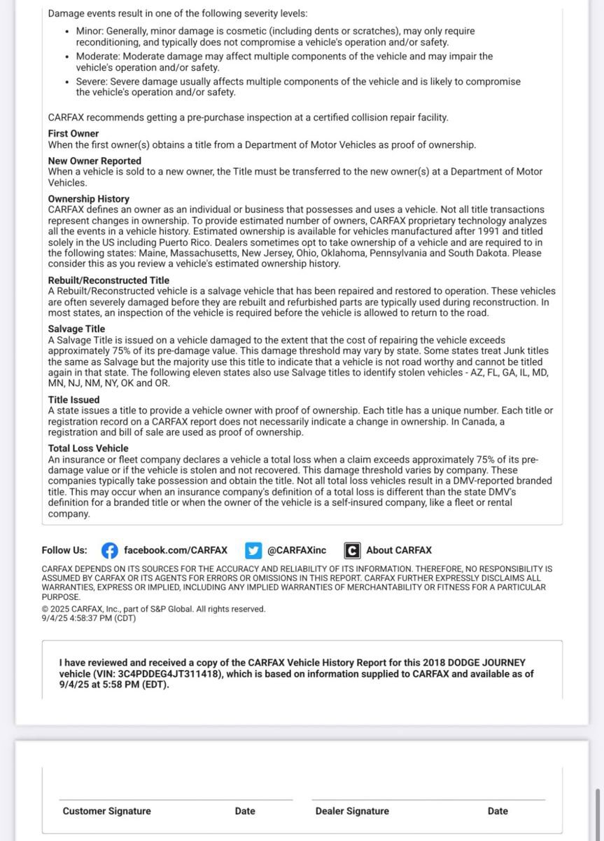 Used 2018 Dodge Journey GT w/ Driver Convenience Group image 55