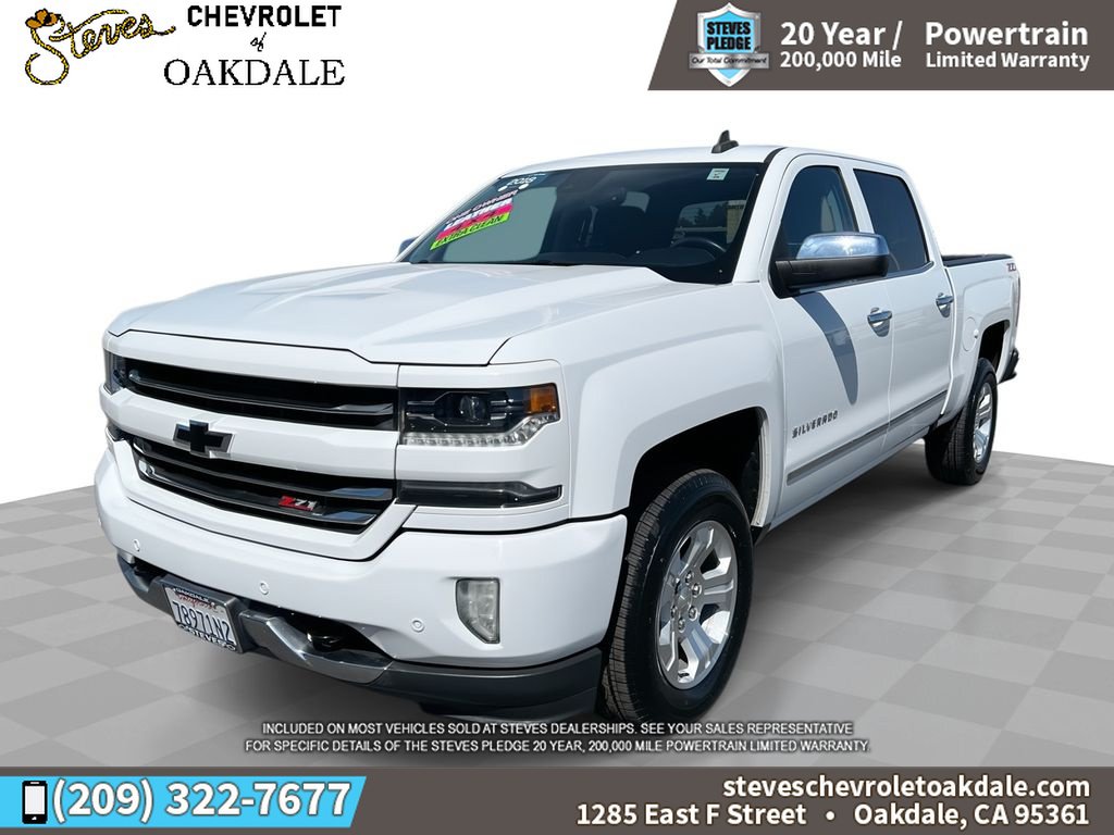 Certified 2018 Chevrolet Silverado 1500 LTZ Z71 w/ LTZ Plus Package AWD/4WD image 1