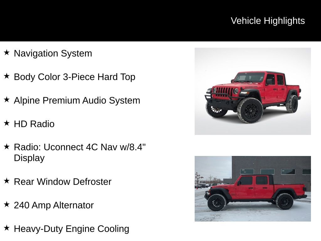 Used 2020 Jeep Gladiator Rubicon w/ Dual Top Group image 31